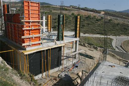 Lugar en el que cayó Miguel Martín el pasado lunes.