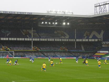 El estadio Goodison Park donde juega el Everton