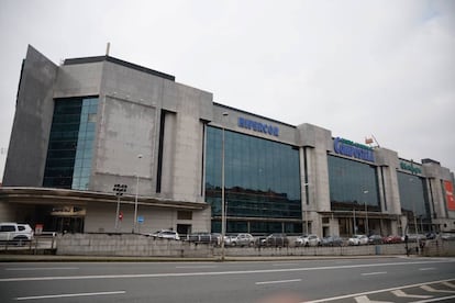 El Corte Inglés en Santiago.