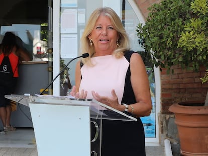 La alcaldesa de Marbella, Ángeles Muñoz, en una imagen de 2021.