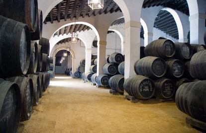 Bodega botas de Jerez