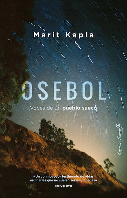 Portada de 'Osebol. Voces de un pueblo sueco', de Marit Kapla. EDITORIAL CAPITAL SWING