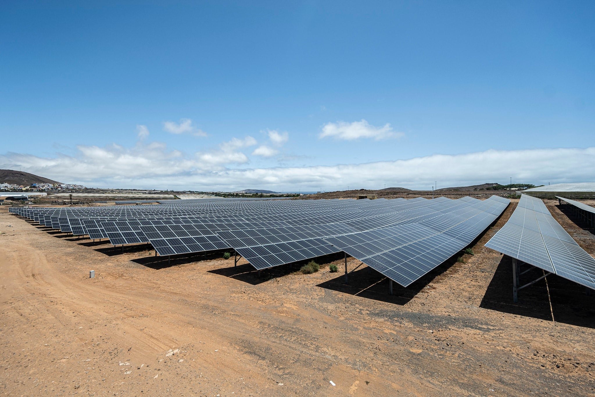 Foto de recurso de un parque solar fotovoltaico