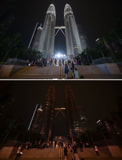 Las Torres Petronas, en Kuala Lumpur (Malasia).