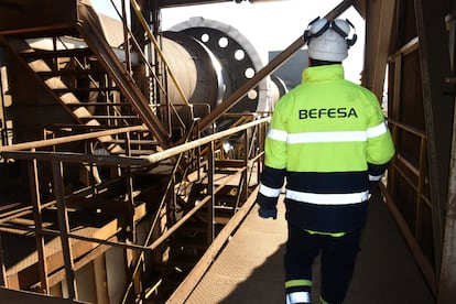 La empresa de reciclaje industrial Befesa cuenta con 1.600 empleados.
