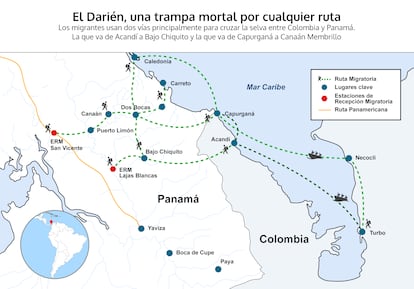 Mapa-Darien