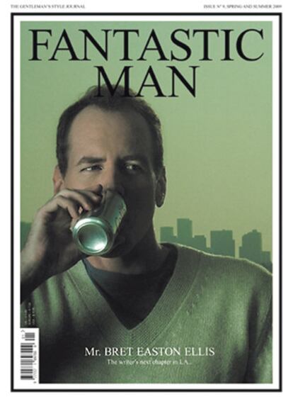 Portada de la revista indepndiente gay Fantastic Man.