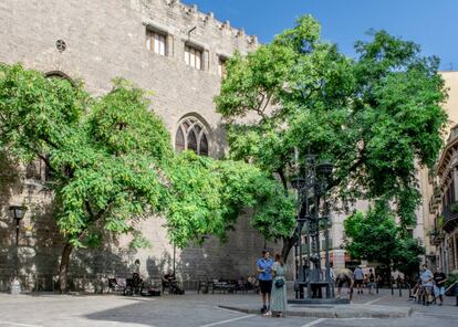 El monasterio de monjas benedictinas de Sant Pere, en Barcelona.