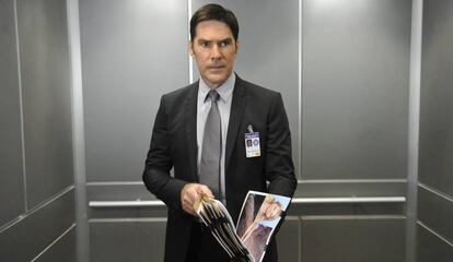 Thomas Gibson en una escena de la serie &#039;Mentes Criminales&#039;. 