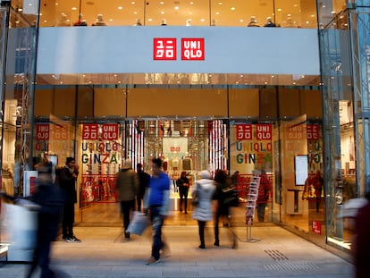 Una tienda de Uniqlo en Tokio en 2020.