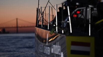 El Team Brunel llega a Lisboa en primera posici&oacute;n.