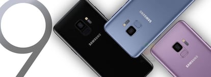 El Samsung Galxay S9 en sus tres colores