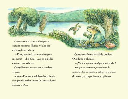 Plumas es un pájaro y Oso es un oso. Son muy buenos amigos y viven muchas aventuras juntos. En este volumen se recogen los cinco primeros cuentos de 'Las aventuras de Oso y Plumas'. Una entrañable colección de aventuras de los dos autores de libros infantiles más queridos de Australia.