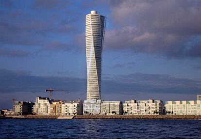 Edificio de viviendas Turning Torso en Malmoe