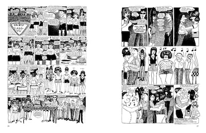 A Double page spread of 'Querido Callo' [Dear Callus], by Aline Kominsky-Crumb, published by Reservoir Books. 