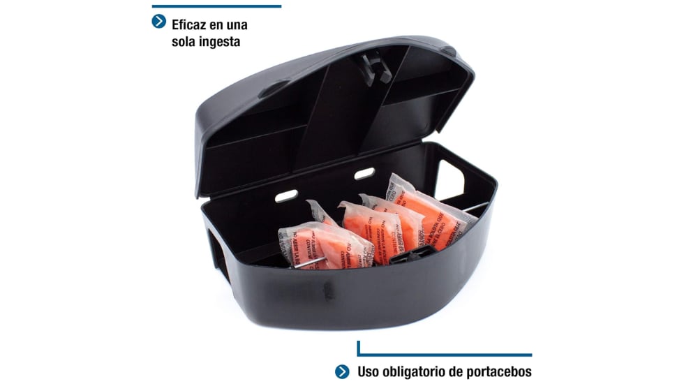 Se recomienda usar un portacebos.