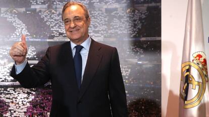 Florentino Pérez on Monday.