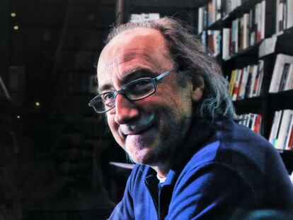 Ram&oacute;n Fontser&eacute;, en la librer&iacute;a La Buena Vida. 