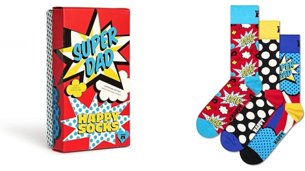 Calcetines para hombre coloridos.