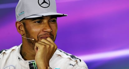 Lewis Hamilton en el Gran Premio de Alemania el pasado domingo.