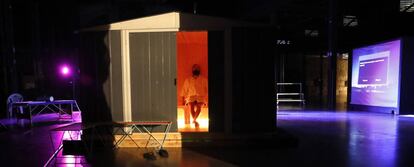 El proyecto SAUNA, instalado en Matadero, que ofrece programación cultural acompañado de vapores y altas temperaturas.