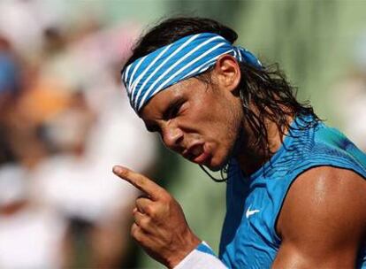 Rafael Nadal, en abril durante el torneo de Indian Wells.