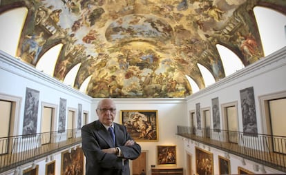 José Pedro Pérez-Llorca, cuando fue elegido presidente del Patronato del Museo del Prado, en octubre de 2012.