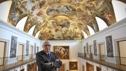 José Pedro Pérez-Llorca, cuando fue elegido presidente del Patronato del Museo del Prado, en octubre de 2012.