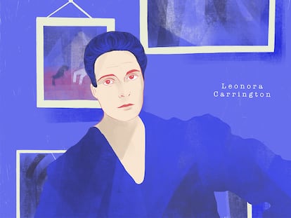 El dramático encierro español de la pintora surrealista Leonora Carrington
