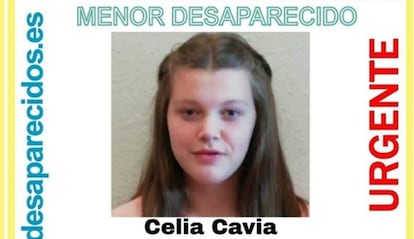 Celia Cavia, de 14 años, desapareció el pasado jueves en Santander.