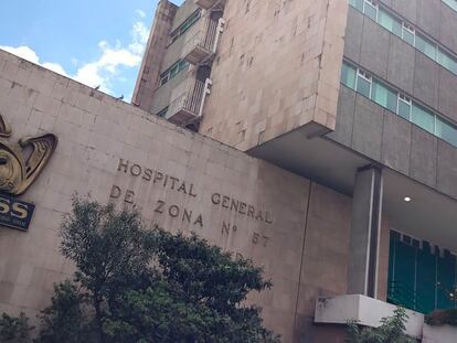 El hospital 57 del IMSS en Cuatitlán Izcalli, a las afueras de Ciudad de México.
