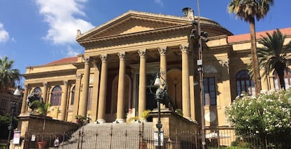 El Teatro Massimo;