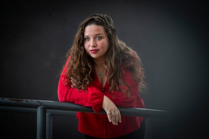 Elaine Vilar Madruga, poeta, narradora y dramaturga cubana en la Ciudad de México, el 8 de octubre del 2024.