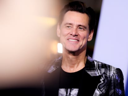 Jim Carrey en una proyección de 'Sonic' en Los Ángeles en 2020.