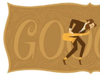 Adolphe Sax: el padre del saxofón homenajeado por Google