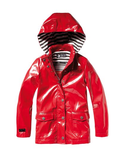 Impermeable rojo de Pepe Jeans. (c.p.v).