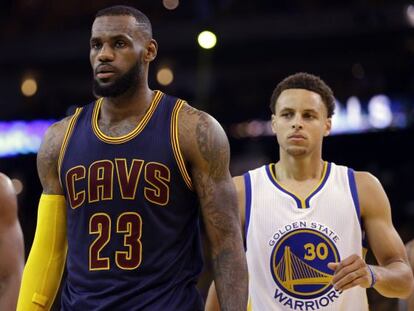 LeBron y Curry.