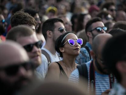 El concierto de Titus Andronicus en el Primavera Sound de 2016.