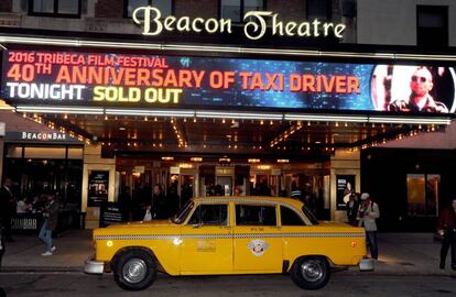 El Teatro Beacon en el 40 aniversario de la proyección de 'Taxi Driver'.