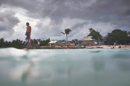 Una imagen del documental sobre Kiribati.