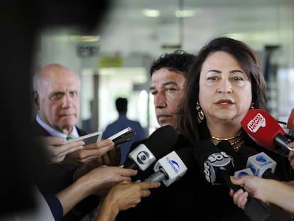 A senadora Katia Abreu, relatora da Comissão dos Supersalários.