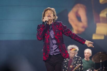 Mick Jagger ha subido la noche de este lunes al escenario del Foro Sol en la Ciudad de México. 