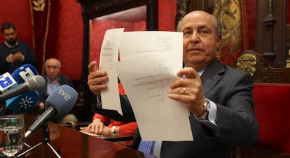 El exalcalde de Granada José Torres Hurtado (PP), el pasado abril.