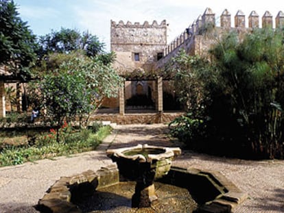 Una vista de la alcazaba de los Oudayas, en Rabat, sede de la exposición <i>El triángulo de al-Andalus</i>.