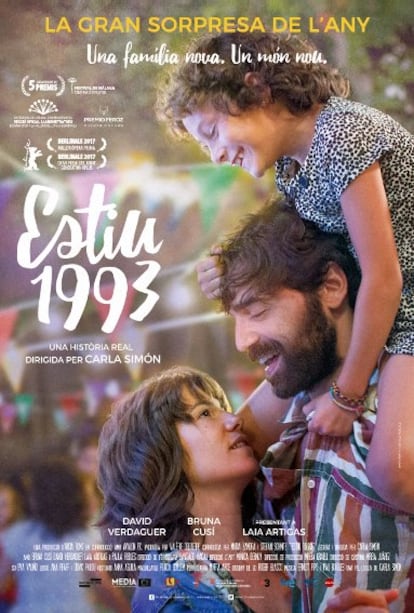 Cartel de la película 'Estiu 1993', de Carla Simón.