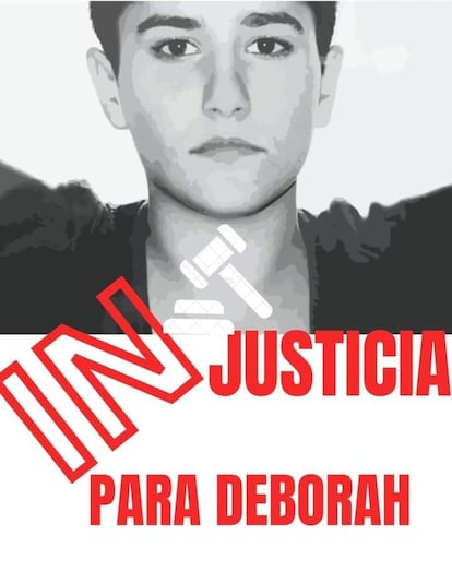 Cartel difundido ayer en redes sociales por los amigos y familiares de Déborah Fernández-Cervera.