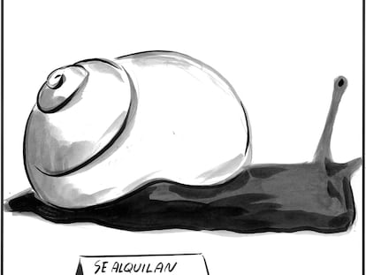 El Roto: el caracol alquila