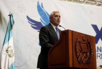 El presidente de Guatemala Otto Pérez Molina. EFE/Archivo