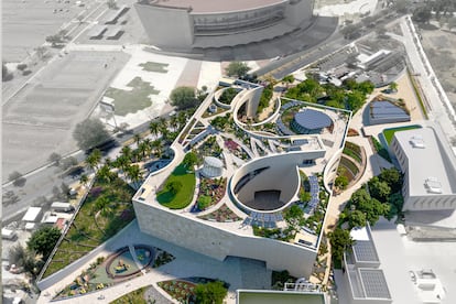 Virtual model of what the entire finished museum will look like.