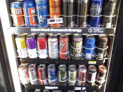 Bebidas energéticas.